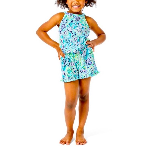 RARE! Mommy & Me LILLY PULITZER Romper NWOT - Picture 9 of 10